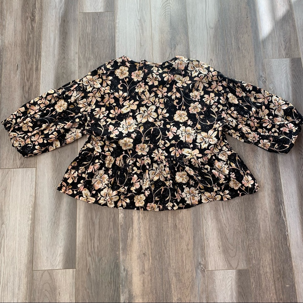 We the Free boho floral top size Small